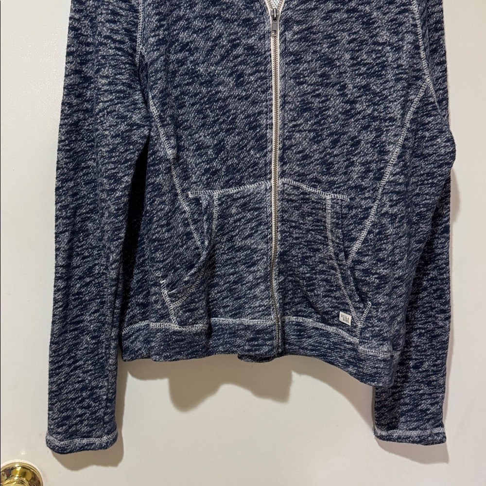 Billabong Navy and White Hoodie Jacket - Picture 3 of 6